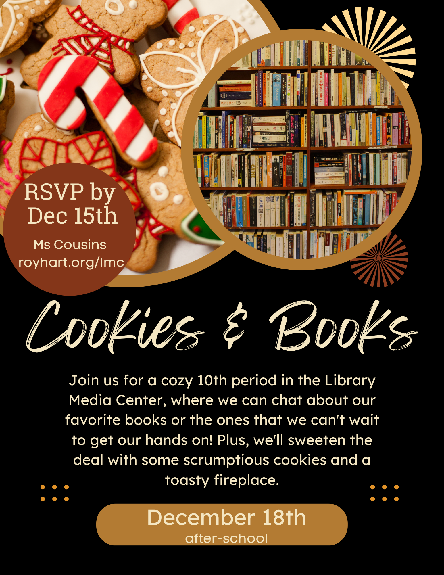 Invitation to Cookies and Books